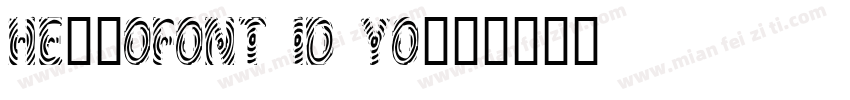 hellofont id yo字体转换